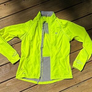 Pearl Izumi reflective convertible cycling jacket.